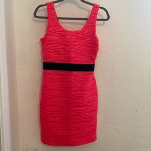 Bright Pink Body-con Dress